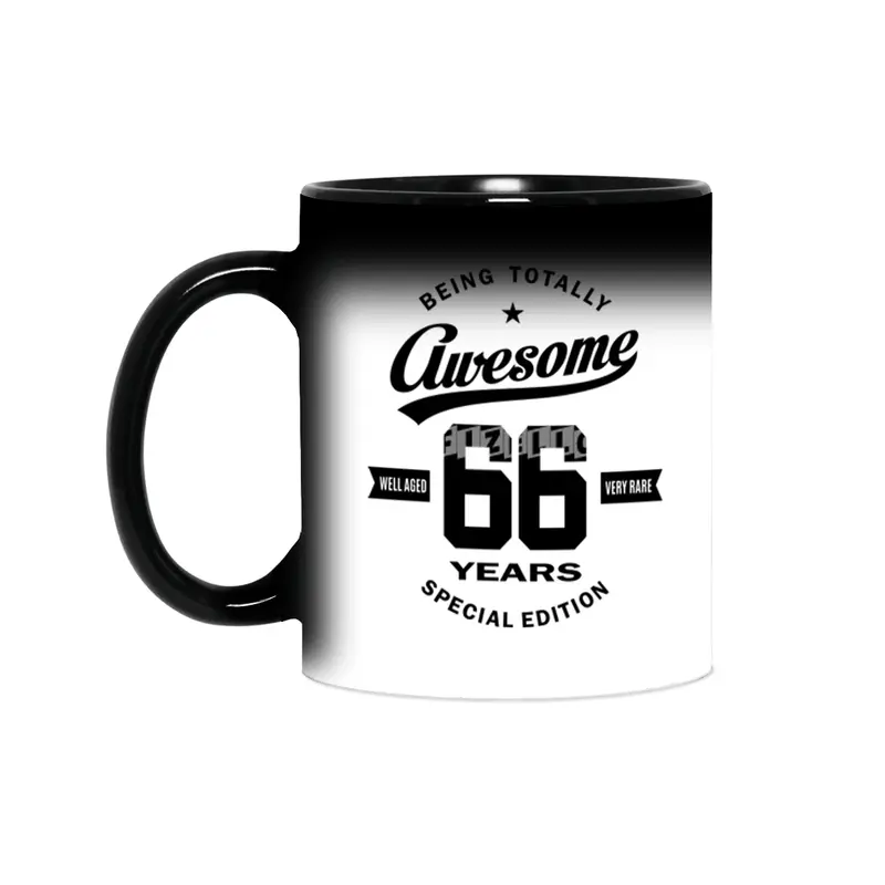 66 Year Old Gift | 66th Birthday Gift Ideas - Mens and Womens Sihirli Kupa