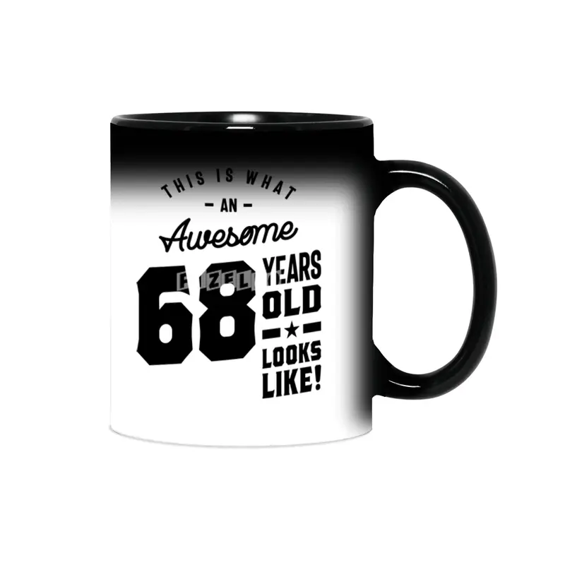 68 Year Old Gift | 68th Birthday Gift Ideas - Mens and Womens Sihirli Kupa