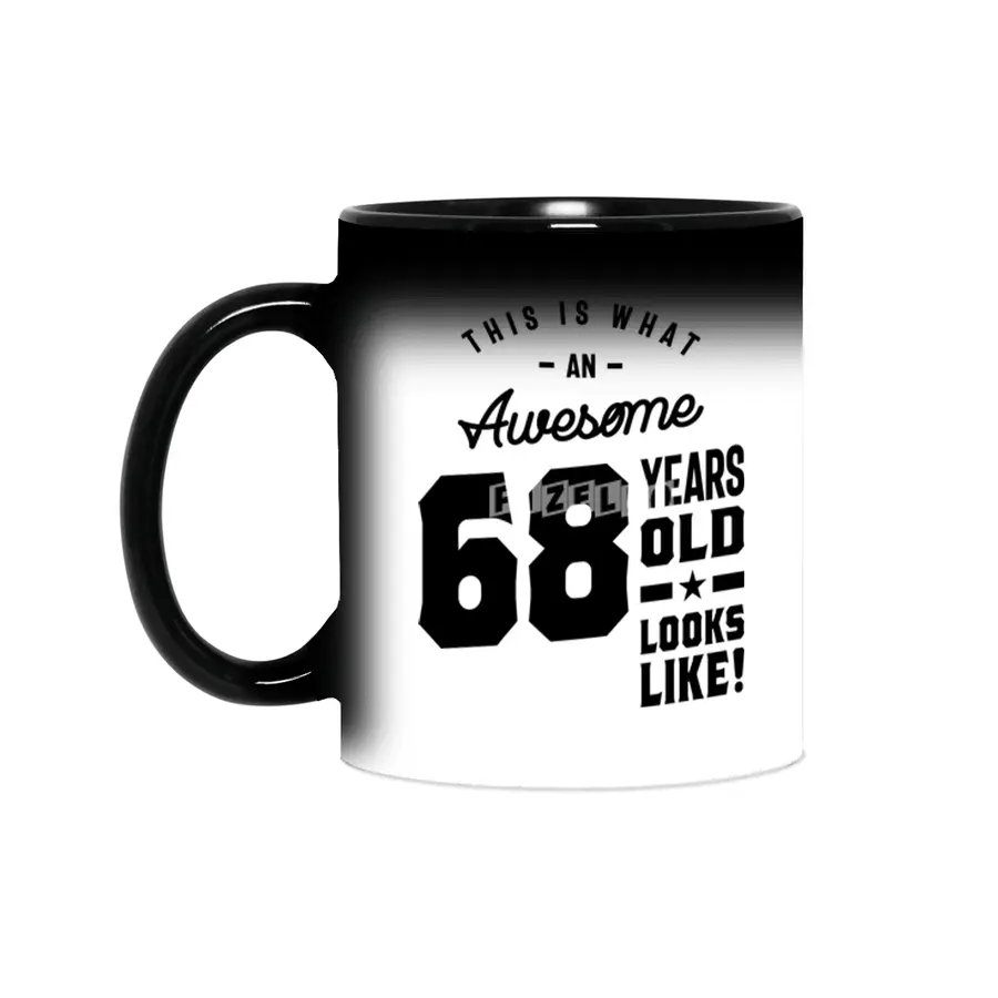 68 Year Old Gift | 68th Birthday Gift Ideas - Mens and Womens Sihirli Kupa