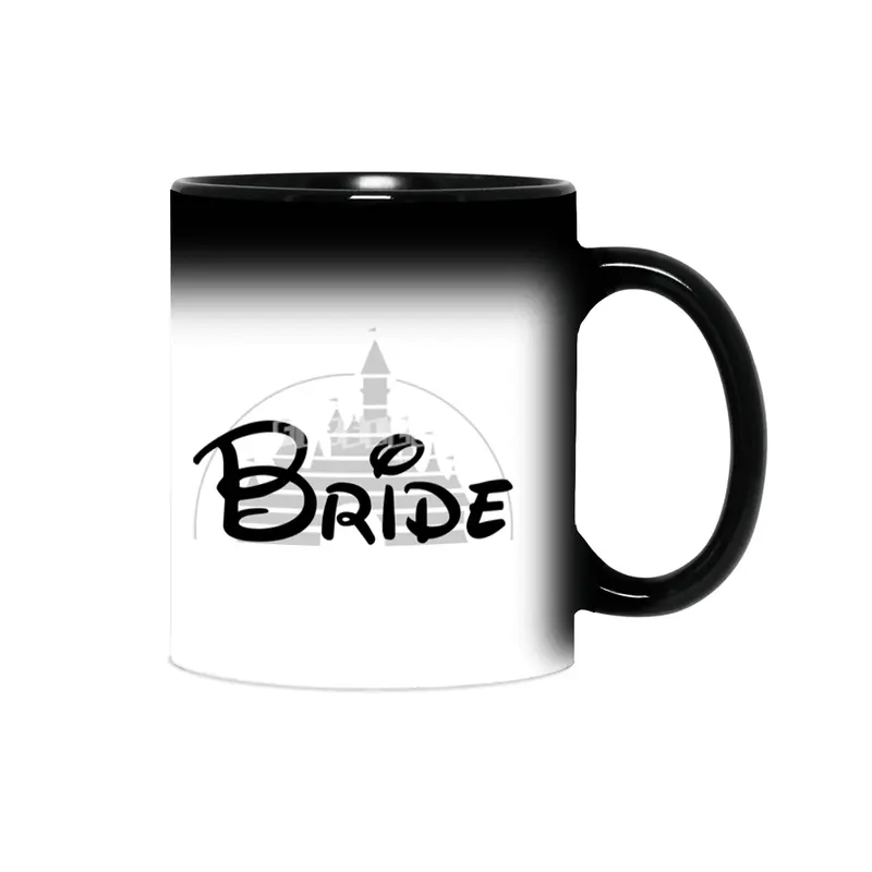 Disney Bride BLACK FONT Sihirli Kupa