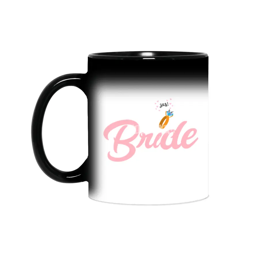 Bachelorette T shirts Bride Squad Bride Shirt Maid of honor shirt, Gift Wedding Party Gift Sihirli Kupa