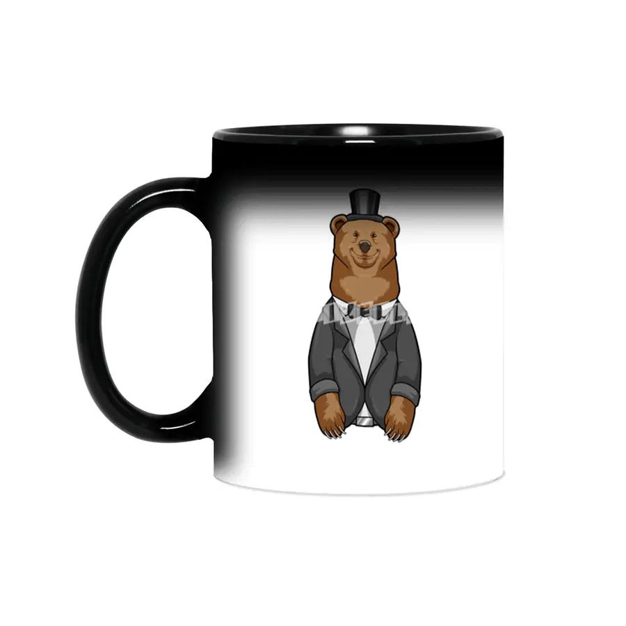 Bear as Groom with Jacket Sihirli Kupa
