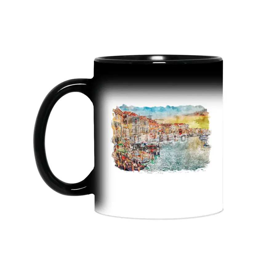Venice Watercolor Sihirli Kupa