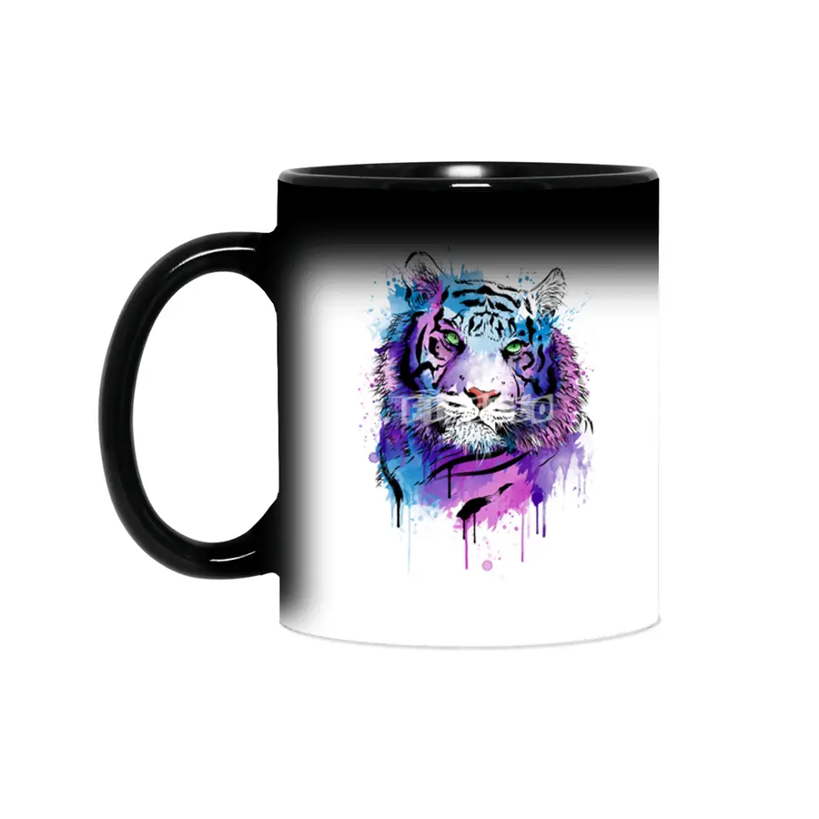 Tiger watercolor Sihirli Kupa