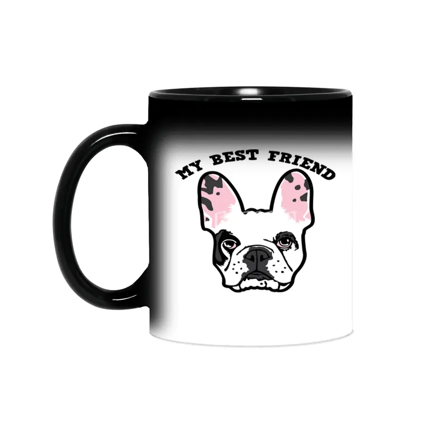 My Best Friend Bulldog Sihirli Kupa