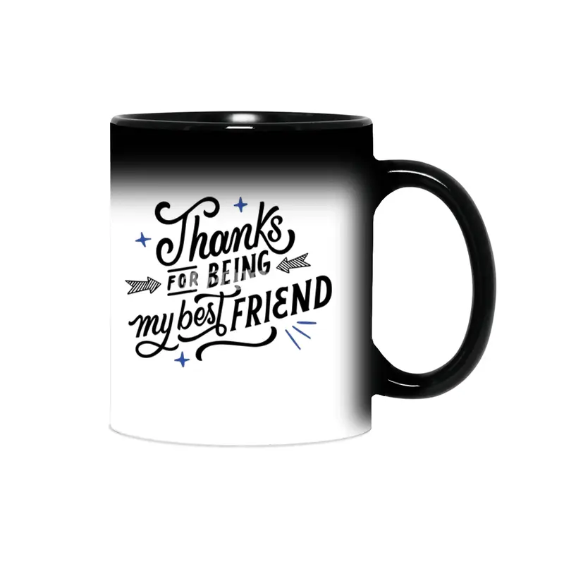Thanks for Being My Best Friend: Heartwarming Designs for Special Bonds Sihirli Kupa
