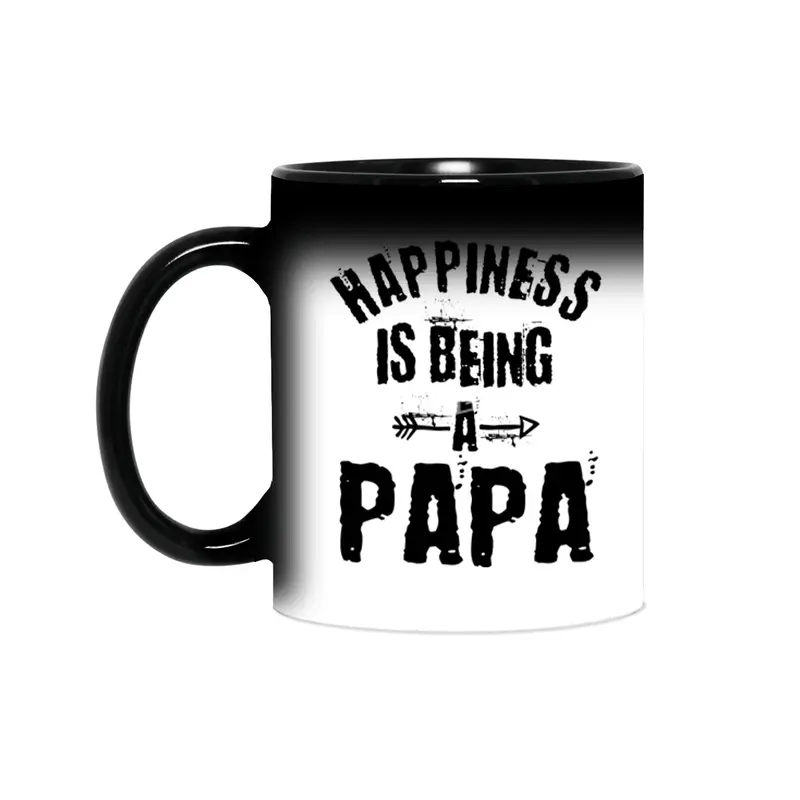 Happiness is Being a Papa Father's Day Gifts Sihirli Kupa