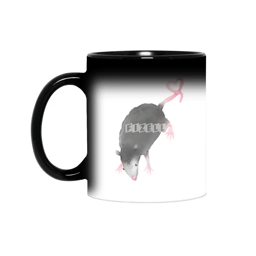 Lovely Possum Sticker Sihirli Kupa