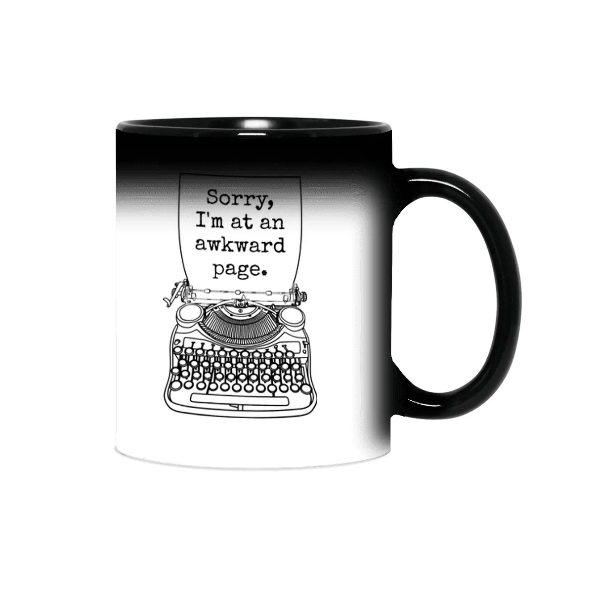 Funny Writer Author Novelist Sorry I'm At An Awkward Page Sihirli Kupa