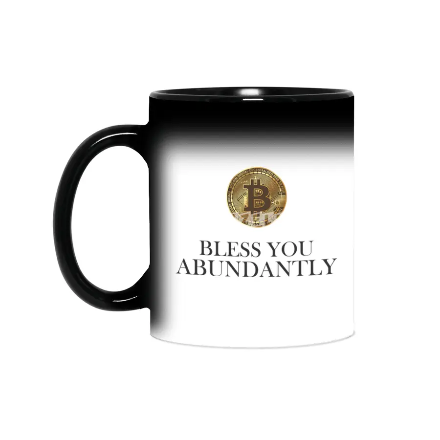 Bitcoin Bless You Abundantly Sihirli Kupa