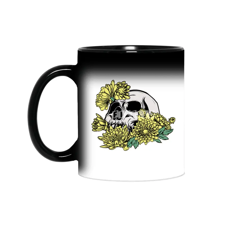 Beautiful Death Yellow Sihirli Kupa