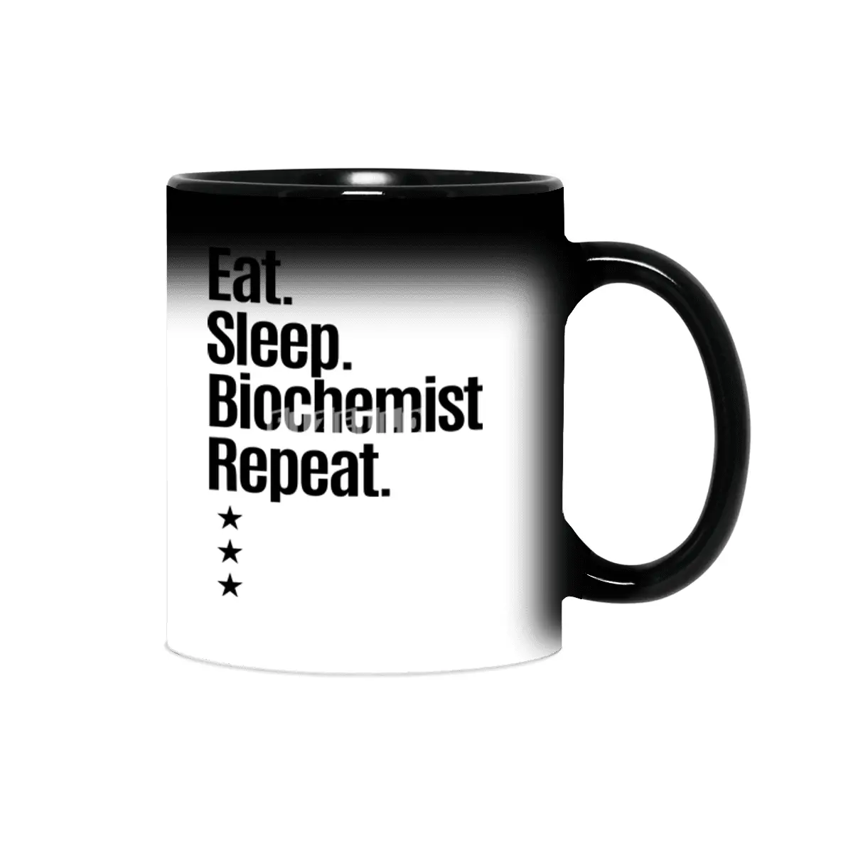 Eat Sleep Biochemist Repeat Job Title Gift Sihirli Kupa
