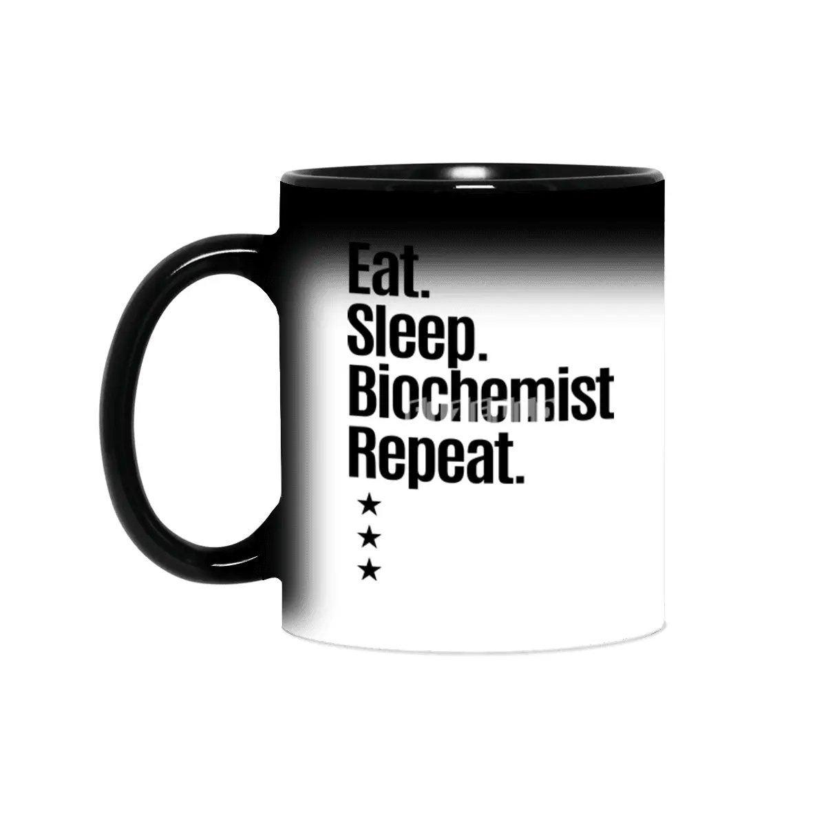 Eat Sleep Biochemist Repeat Job Title Gift Sihirli Kupa