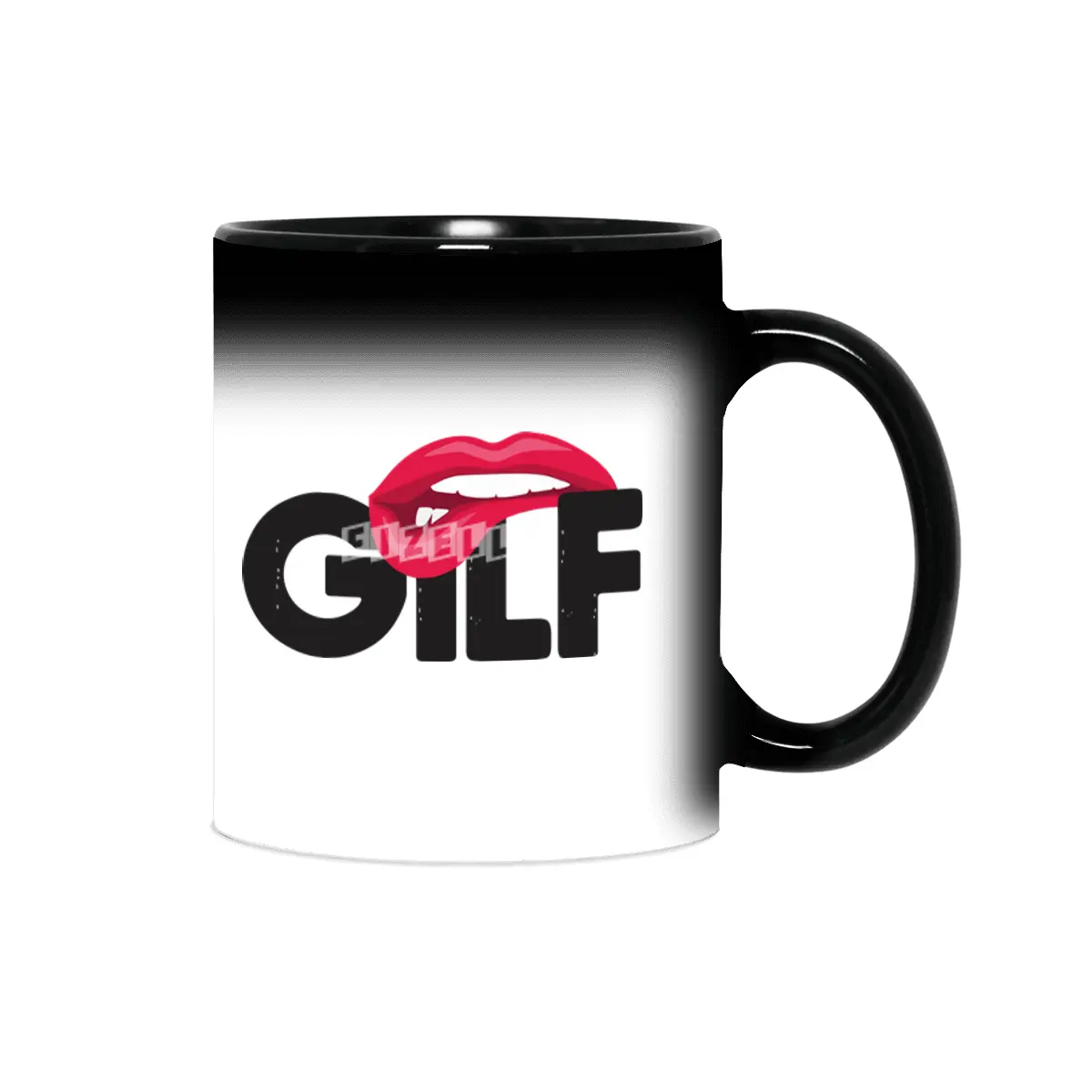 Funny Saying GILF Sarcastic T-Shirt Grandmother Grandfather Sihirli Kupa
