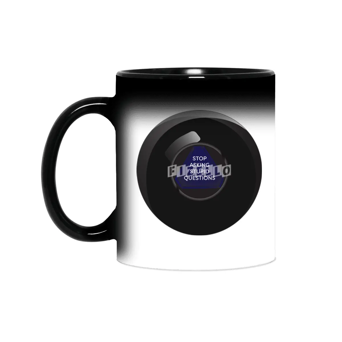 Sarcastic Magic 8 Ball Sihirli Kupa
