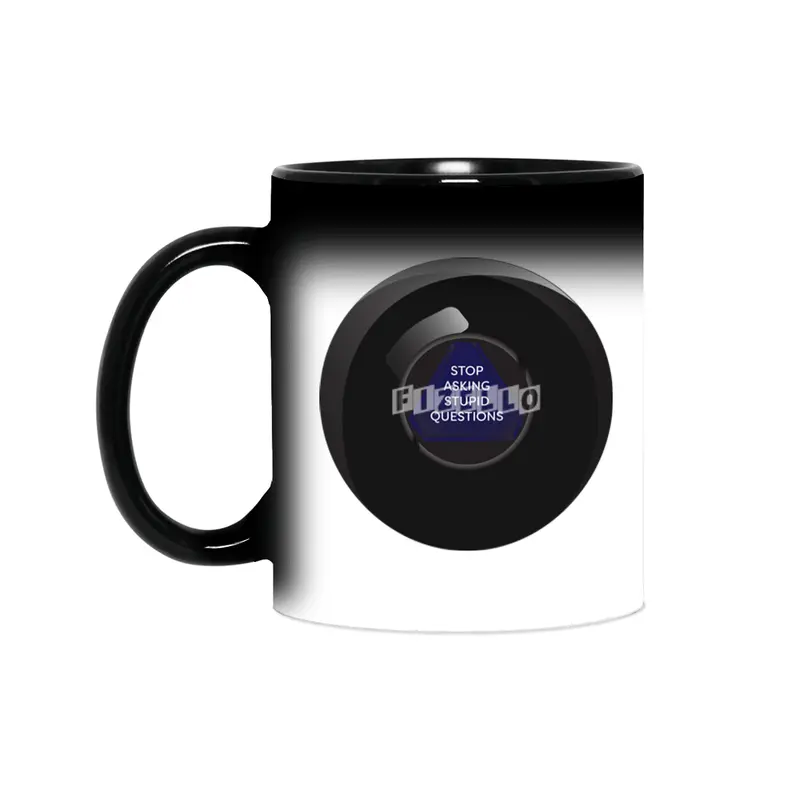Sarcastic Magic 8 Ball Sihirli Kupa