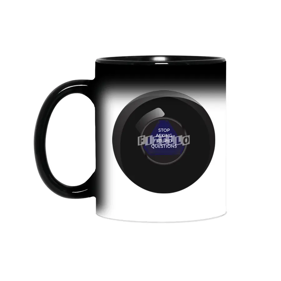 Sarcastic Magic 8 Ball Sihirli Kupa