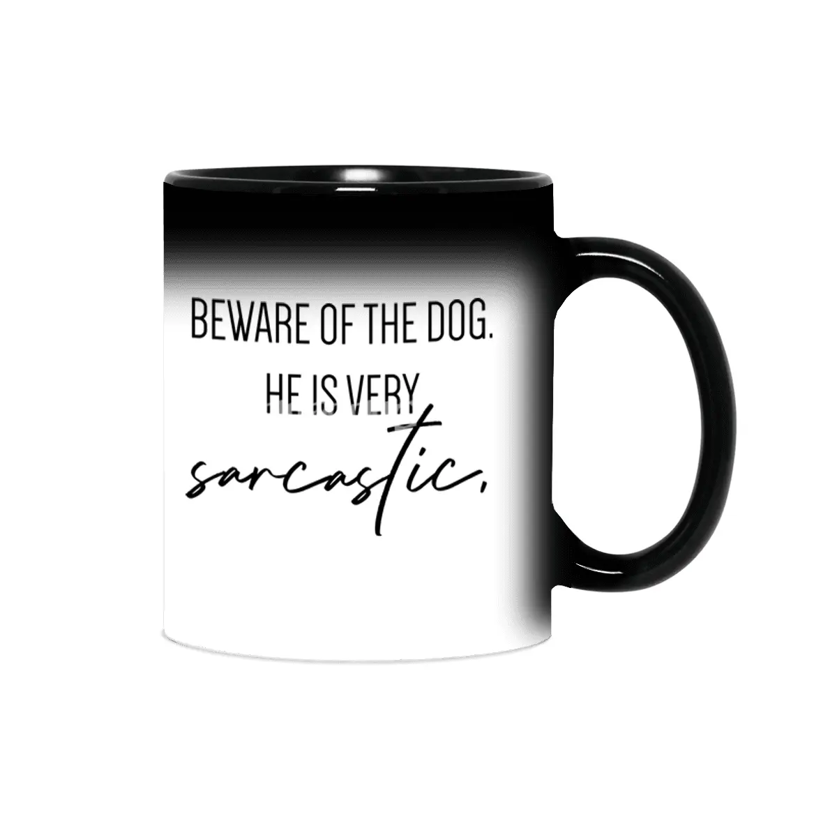 Beware of the dog, he is very sarcastic. Sihirli Kupa
