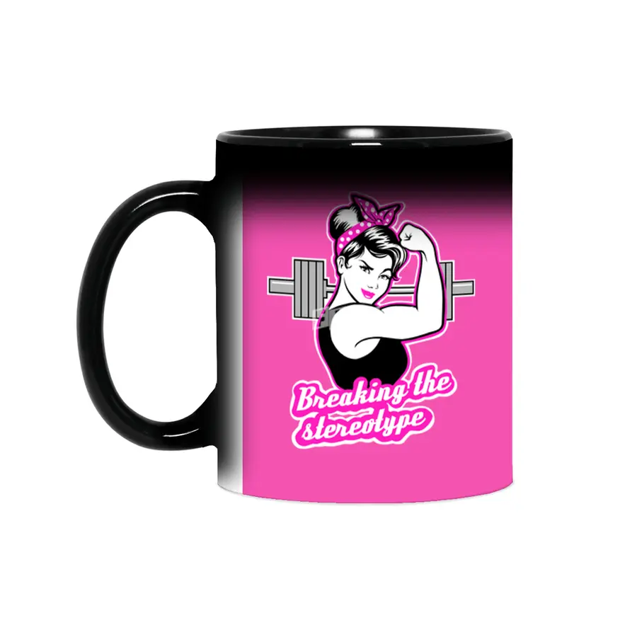 Barbell Girl fitness life Sihirli Kupa
