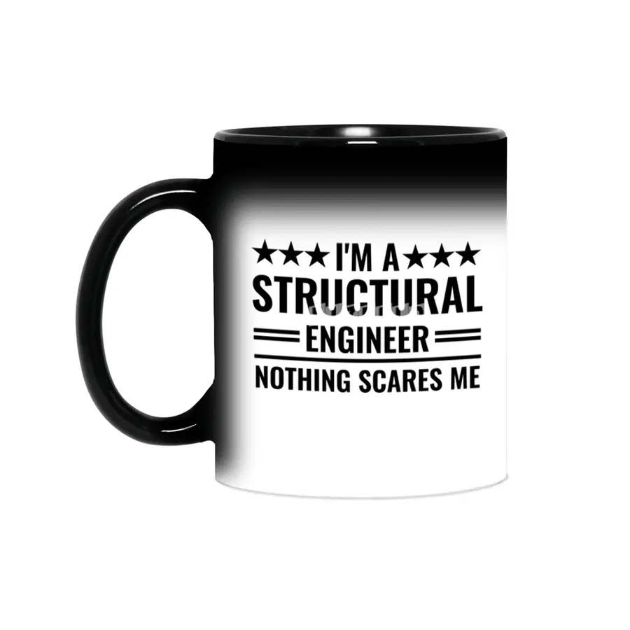 I'm A Structural Engineer Nothing Scares Me Sihirli Kupa