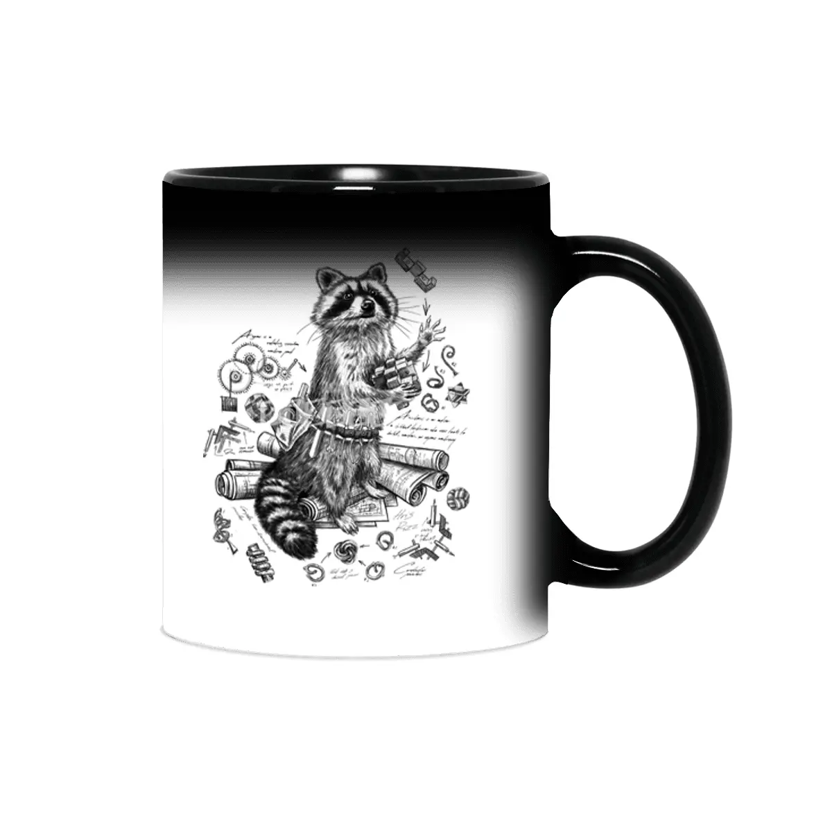 Engineer Raccoon Sihirli Kupa