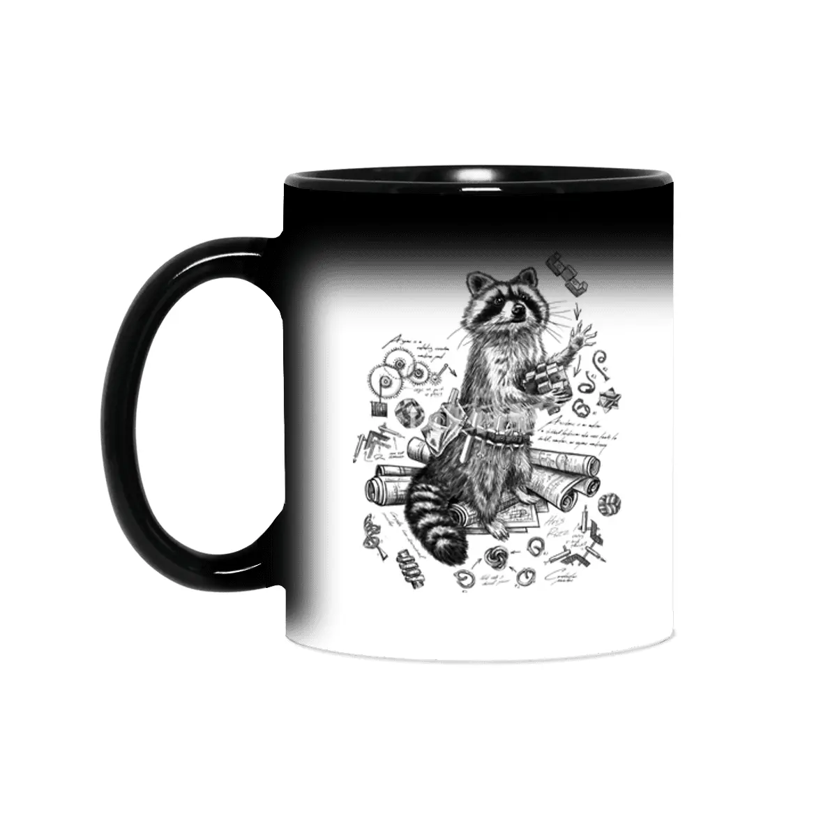 Engineer Raccoon Sihirli Kupa