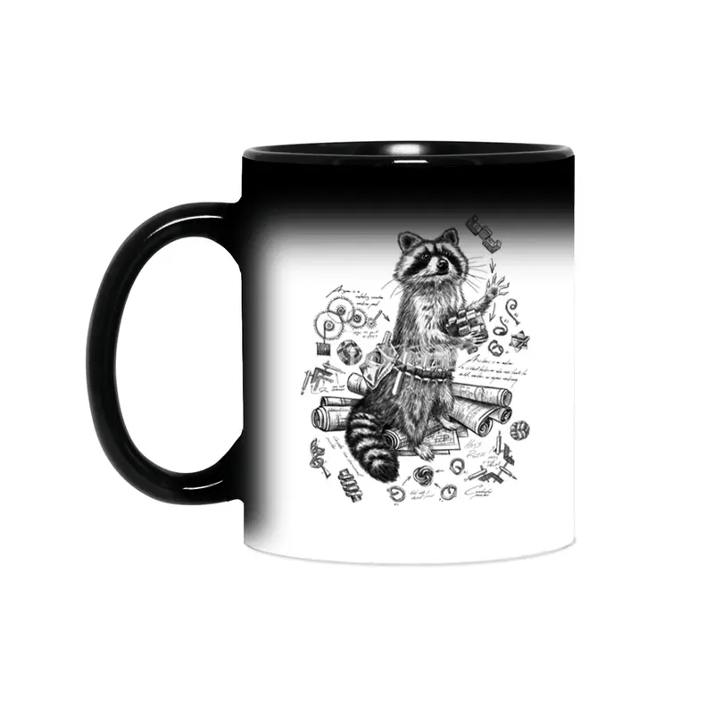 Engineer Raccoon Sihirli Kupa
