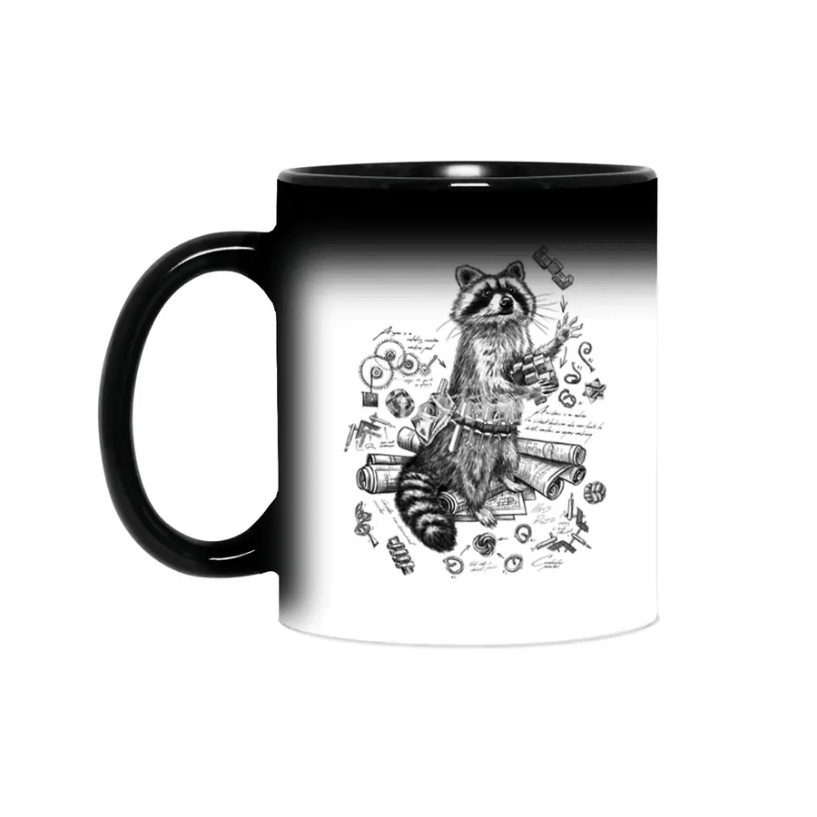 Engineer Raccoon Sihirli Kupa