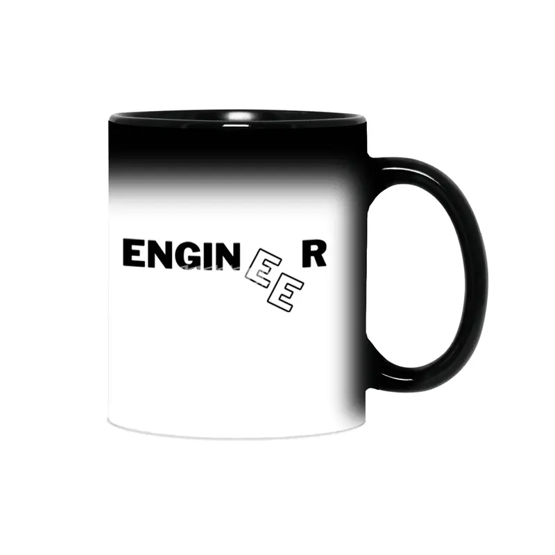 Engineer funny design Sihirli Kupa