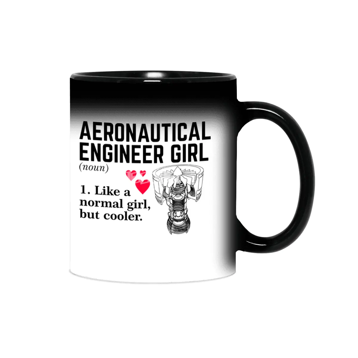 Aeronautical Engineer Girl Sihirli Kupa