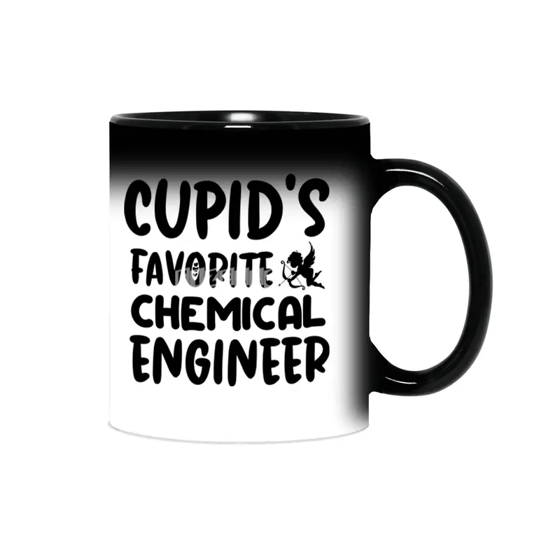 Cupids Favorite Chemical Engineer Valentines Day Sihirli Kupa
