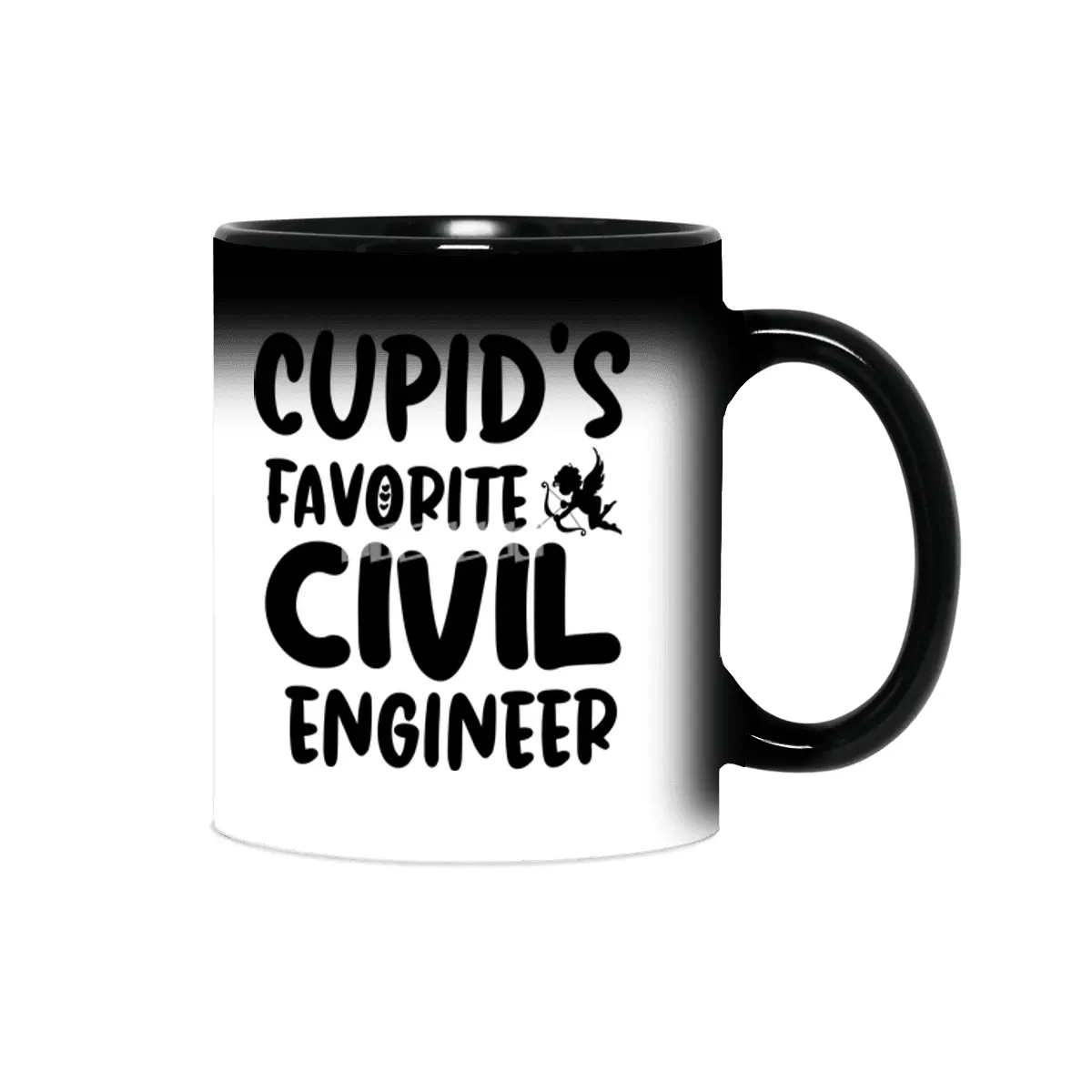 Cupids Favorite Civil Engineer Valentines Day Sihirli Kupa