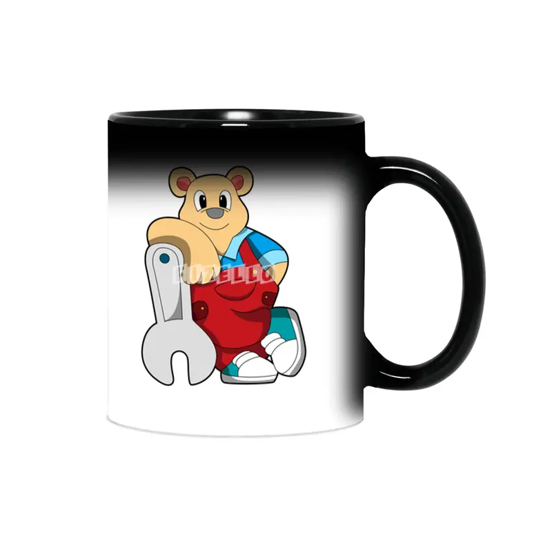 Bear as Mechatronics engineer with Wrench Sihirli Kupa