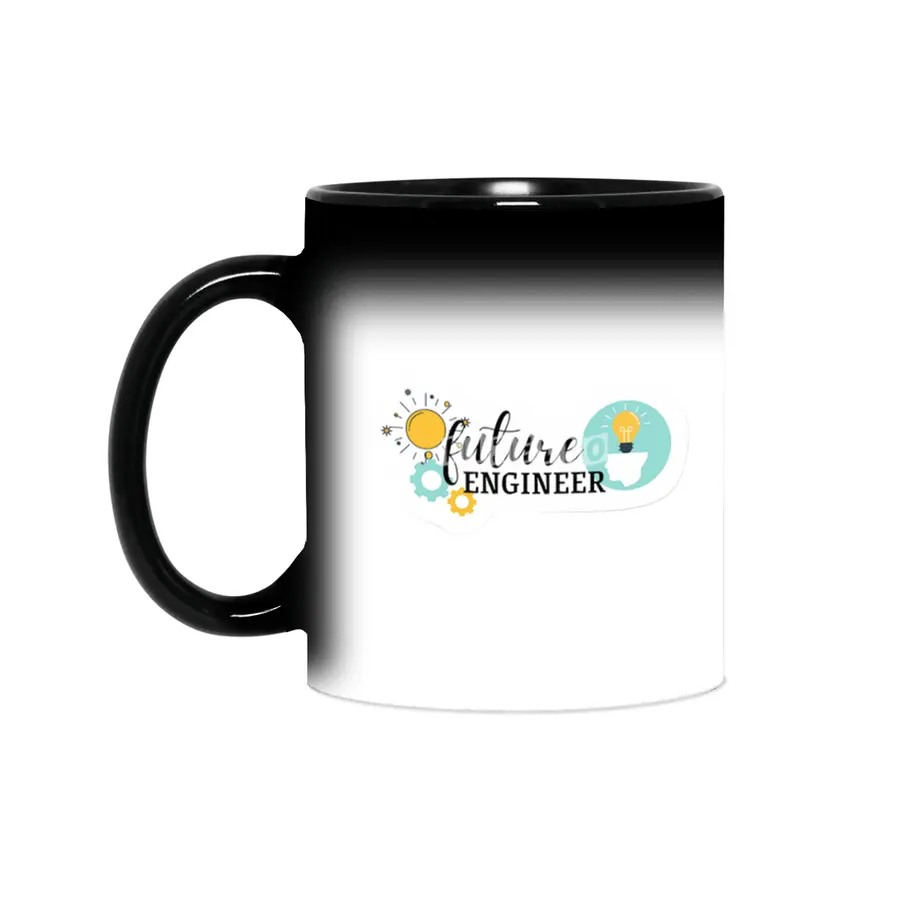 Future Engineer Sticker Sihirli Kupa
