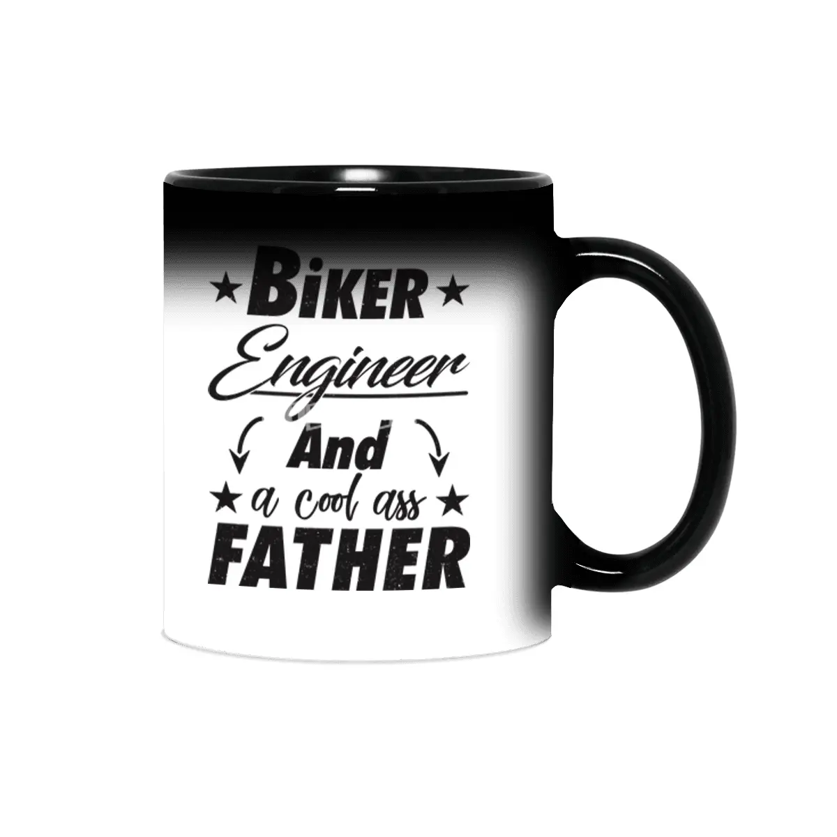 Biker Engineer Father Sihirli Kupa