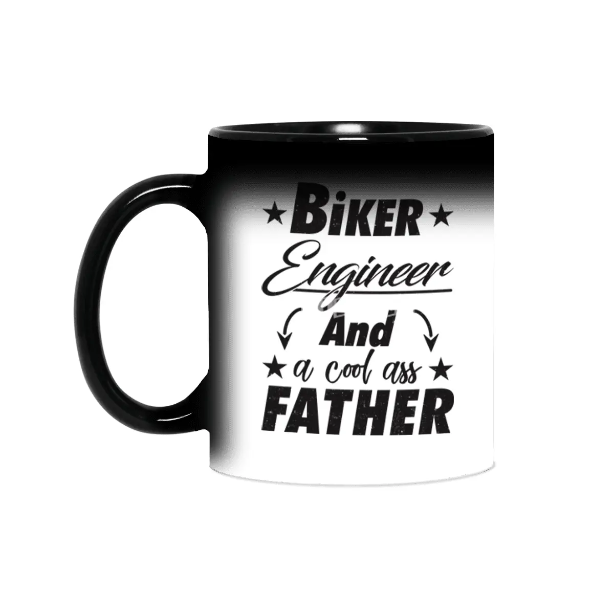 Biker Engineer Father Sihirli Kupa