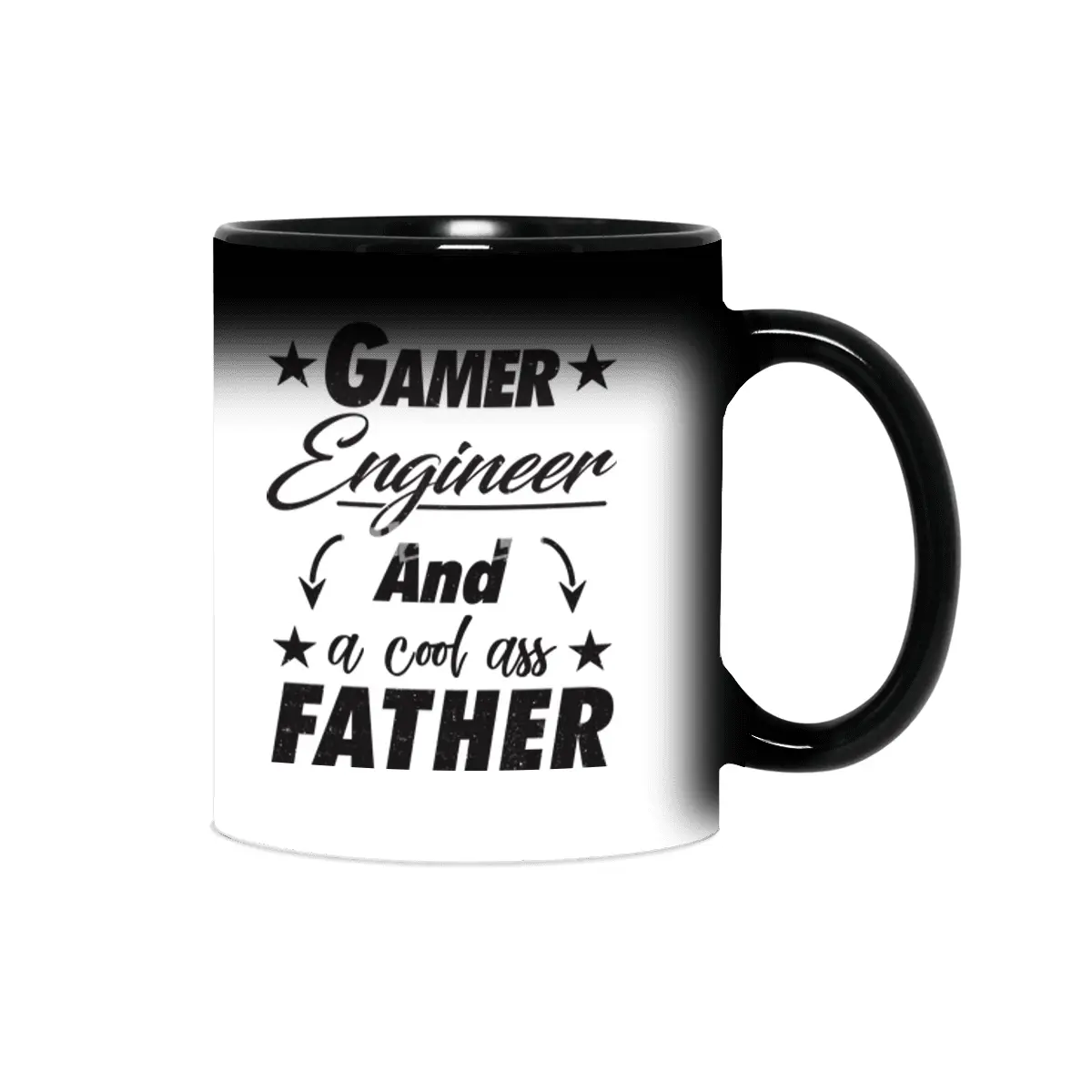Gamer Engineer Father Sihirli Kupa