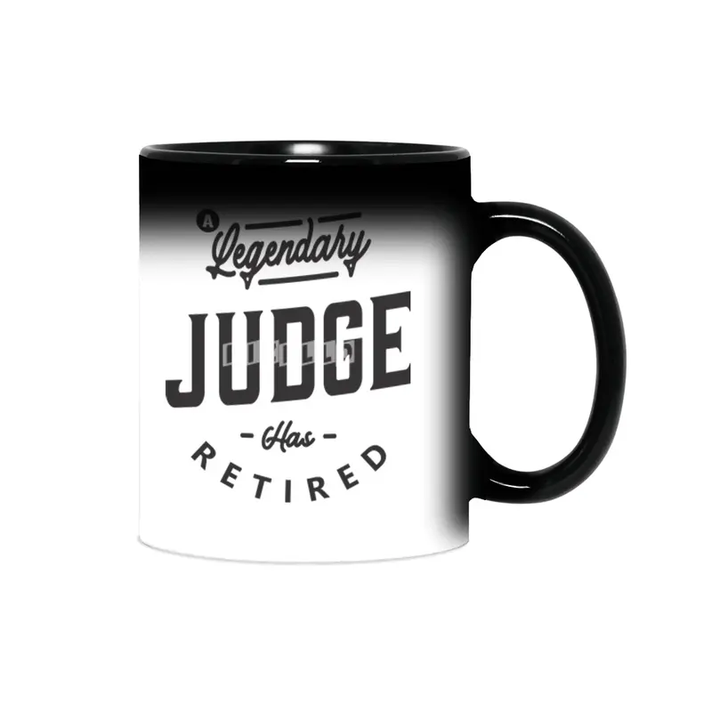 Judge Funny Job Title Profession Birthday Worker Sihirli Kupa