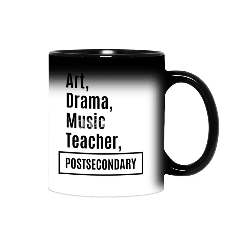 Art, Drama, Music Teacher Job Title Gift Sihirli Kupa