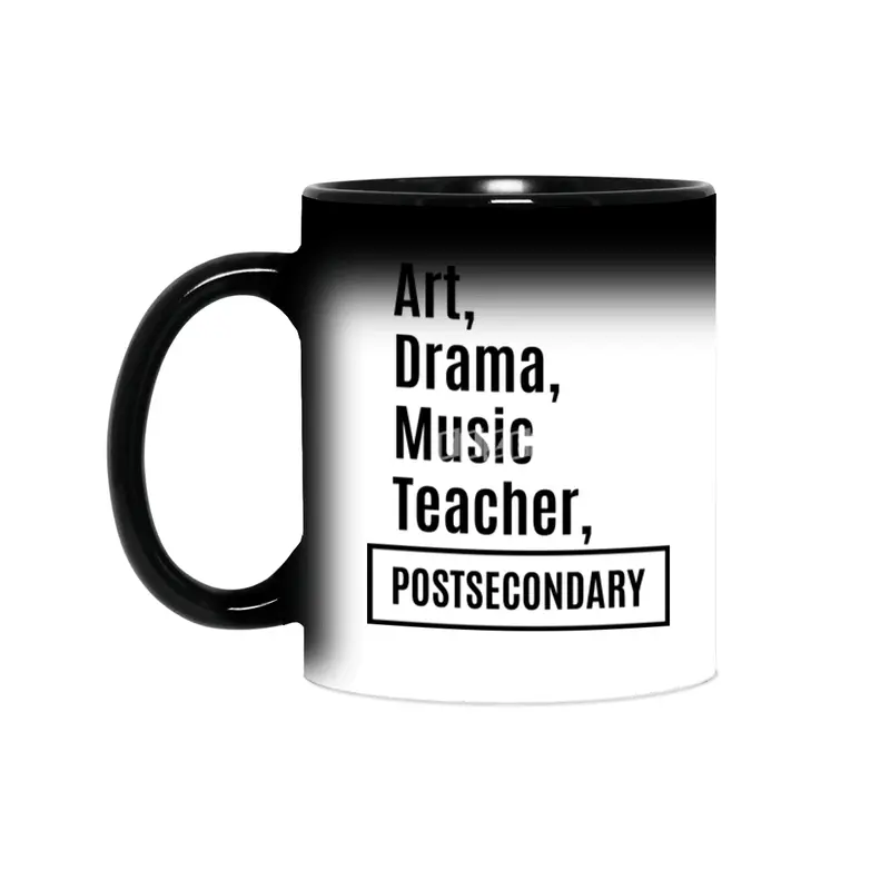 Art, Drama, Music Teacher Job Title Gift Sihirli Kupa