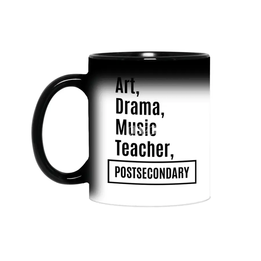 Art, Drama, Music Teacher Job Title Gift Sihirli Kupa