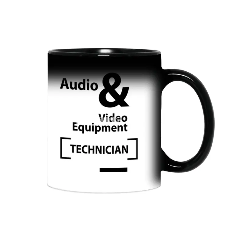Audio & Video Equipment Technician Job Title Gift Sihirli Kupa