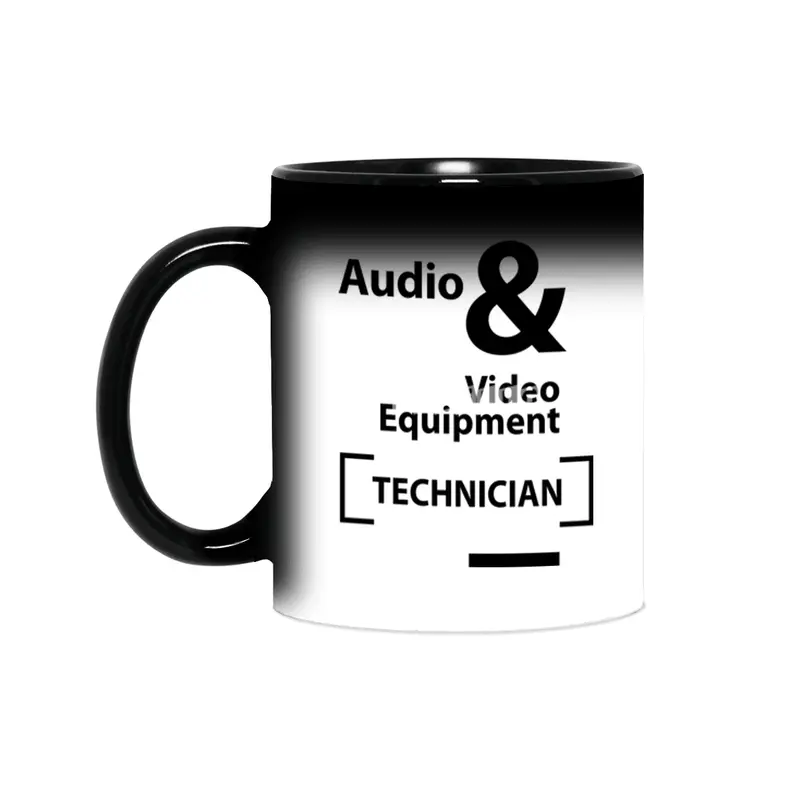 Audio & Video Equipment Technician Job Title Gift Sihirli Kupa