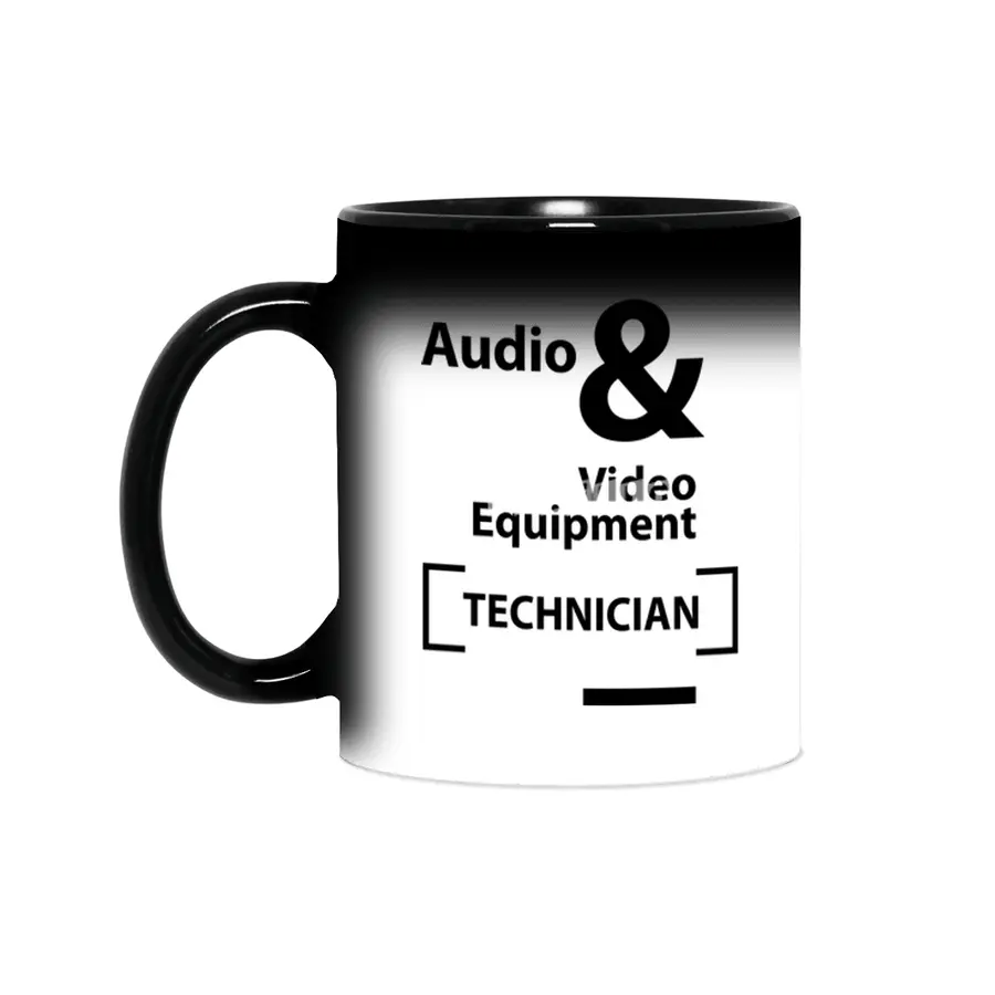Audio & Video Equipment Technician Job Title Gift Sihirli Kupa