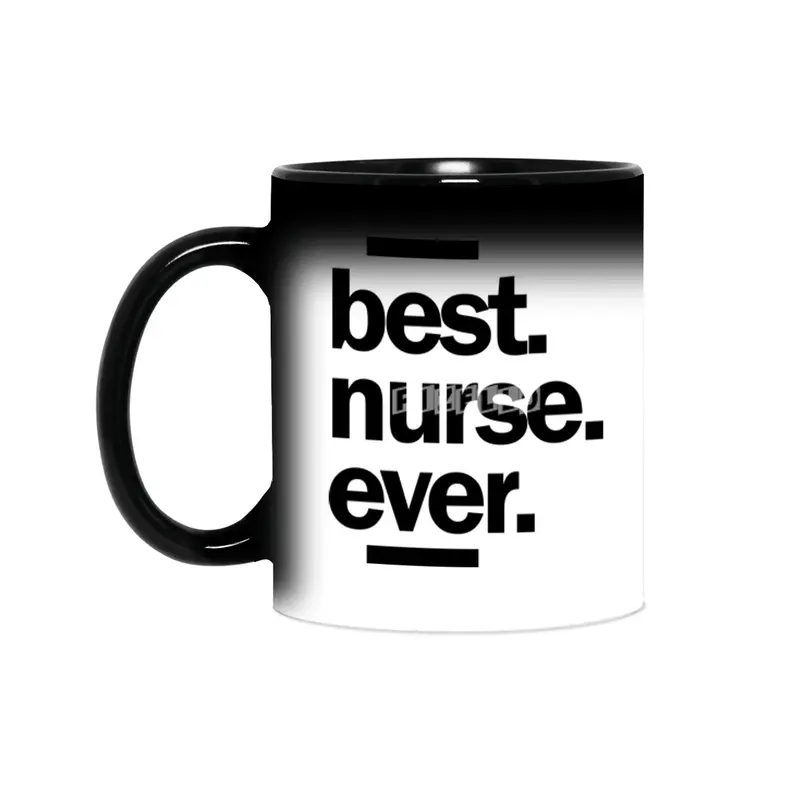 Best Nurse Ever Job Title Men Women Gift Sihirli Kupa
