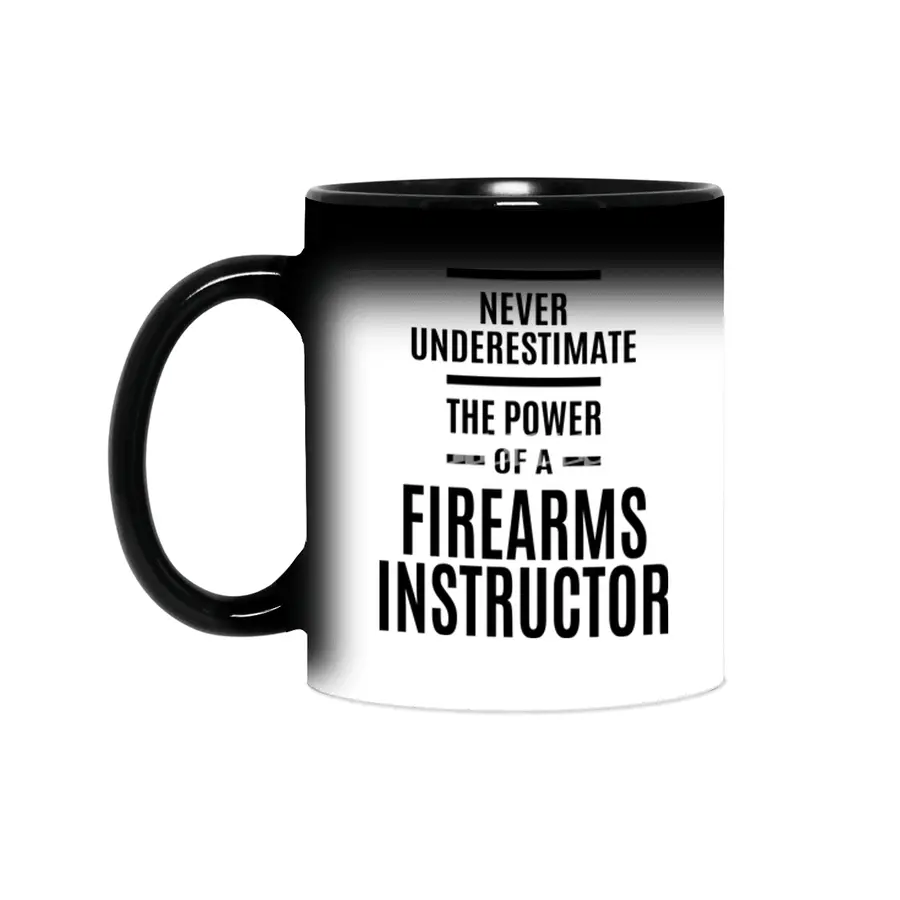 Firearms Instructor Job Title Gift Sihirli Kupa