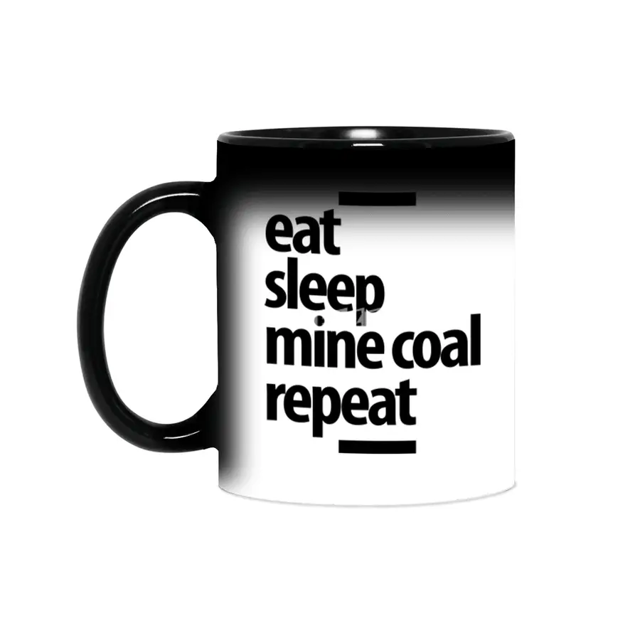 Funny Gift Mine Coal Job Title Gift Sihirli Kupa