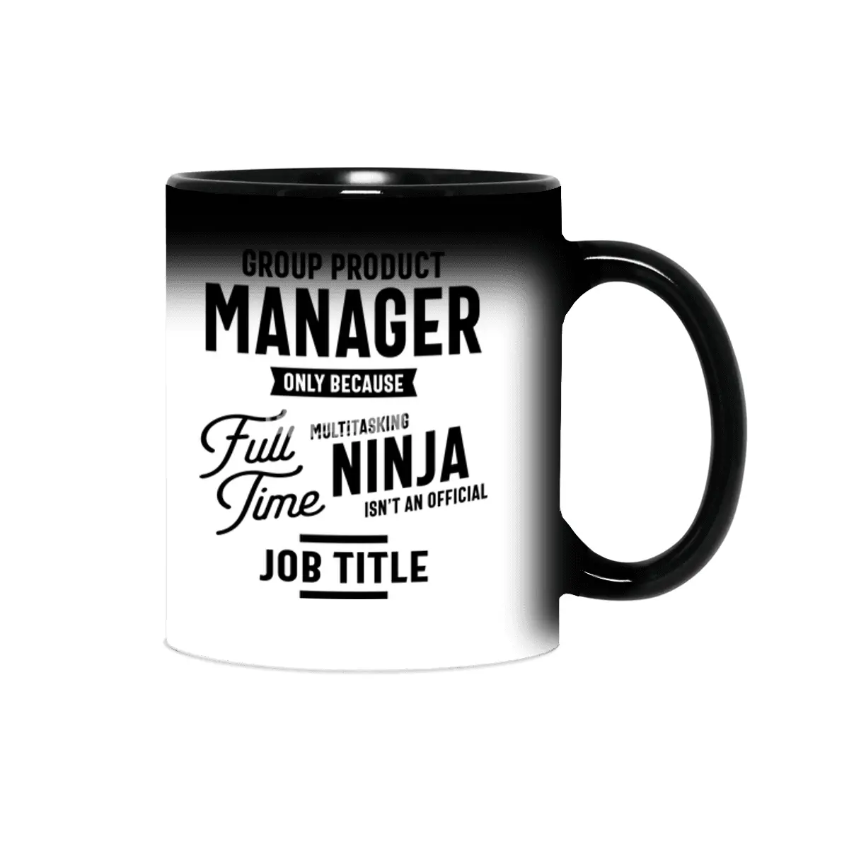 Group Product Manager Job Title Men Women Gift Sihirli Kupa