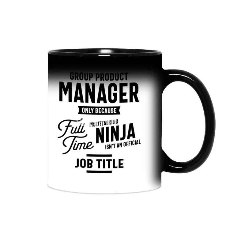 Group Product Manager Job Title Men Women Gift Sihirli Kupa
