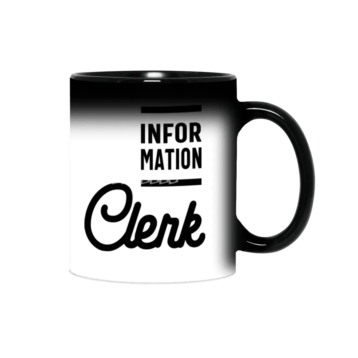 Information Clerk Work Job Title Gift Sihirli Kupa